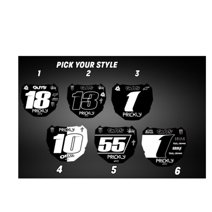 Custom Odi Plate Decal