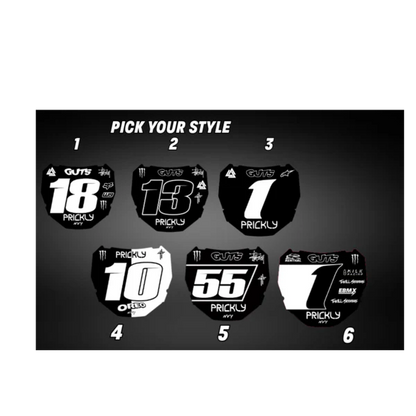 Tuttio Stock Plate Decal